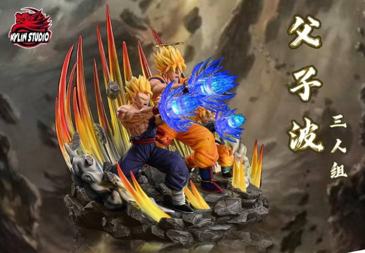 Kylin - SSJ Goku and Gohan StatueCorp