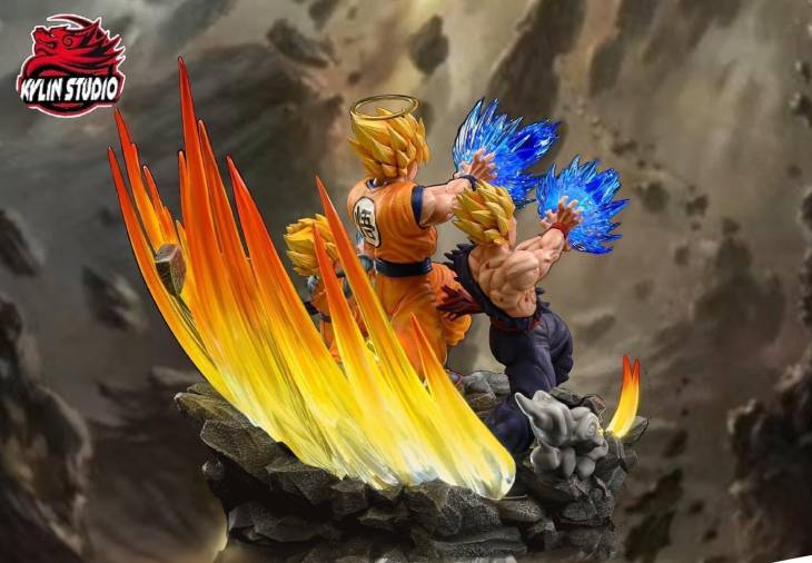Kylin - SSJ Goku and Gohan StatueCorp