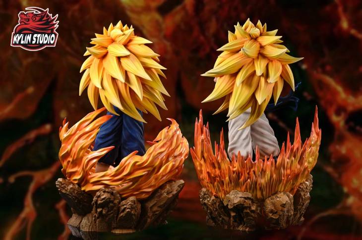 Kylin - SSJ3 Gogeta and Vegito StatueCorp