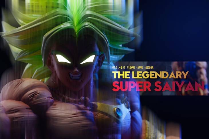 League - Broly vs Goku StatueCorp