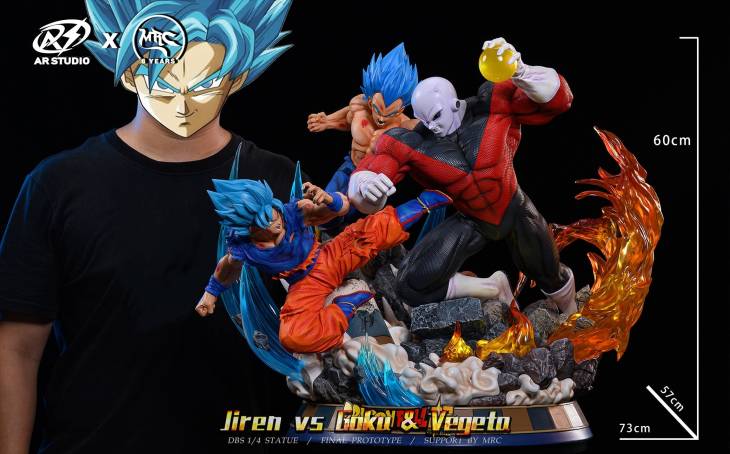 MRC x AR - Goku and Vegeta vs Jiren StatueCorp