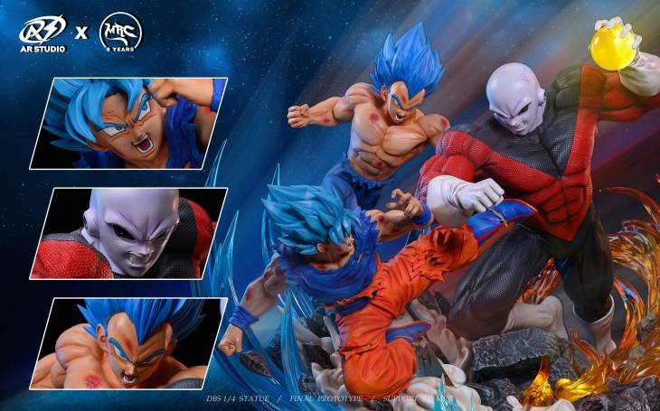 MRC x AR - Goku and Vegeta vs Jiren StatueCorp