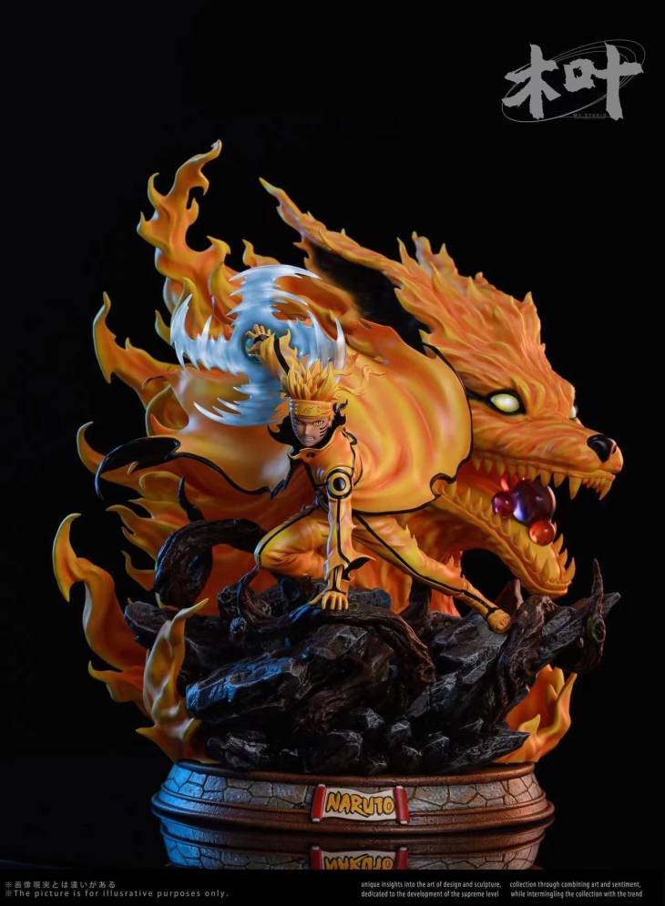 MY - Kurama and Naruto StatueCorp