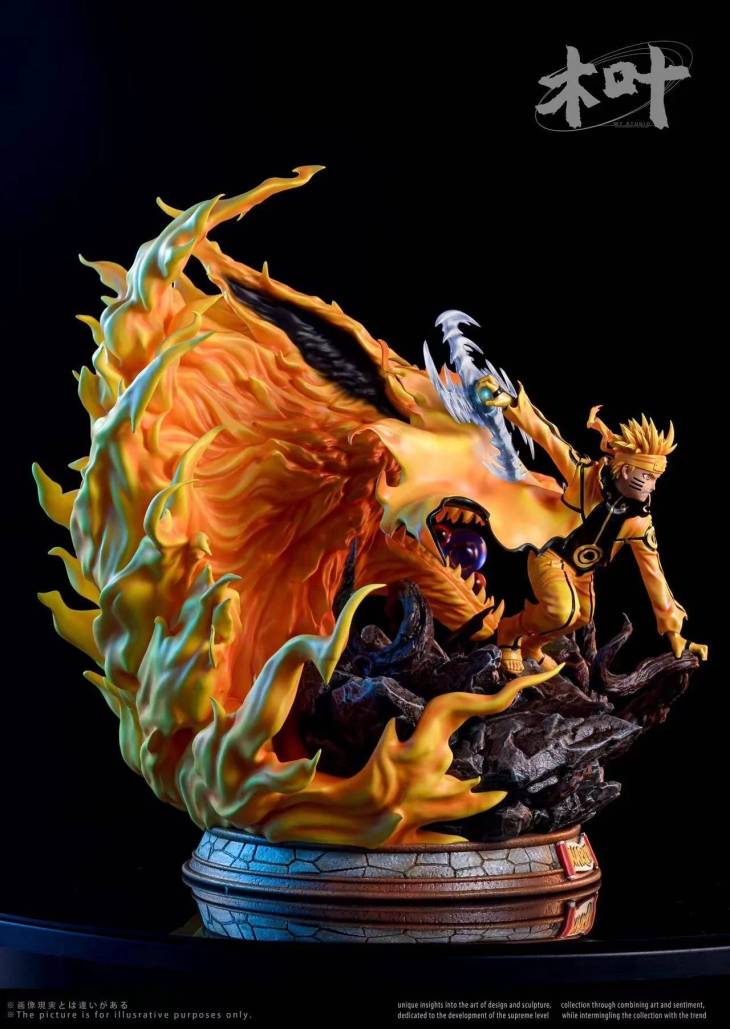 MY - Kurama and Naruto StatueCorp