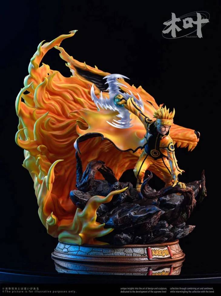 MY - Kurama and Naruto StatueCorp