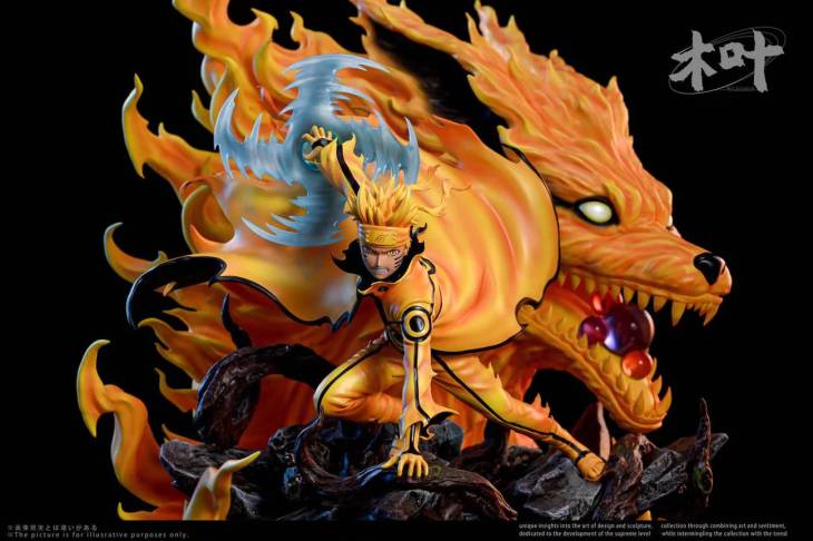MY - Kurama and Naruto StatueCorp