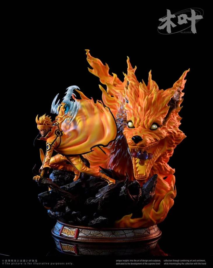 MY - Kurama and Naruto StatueCorp