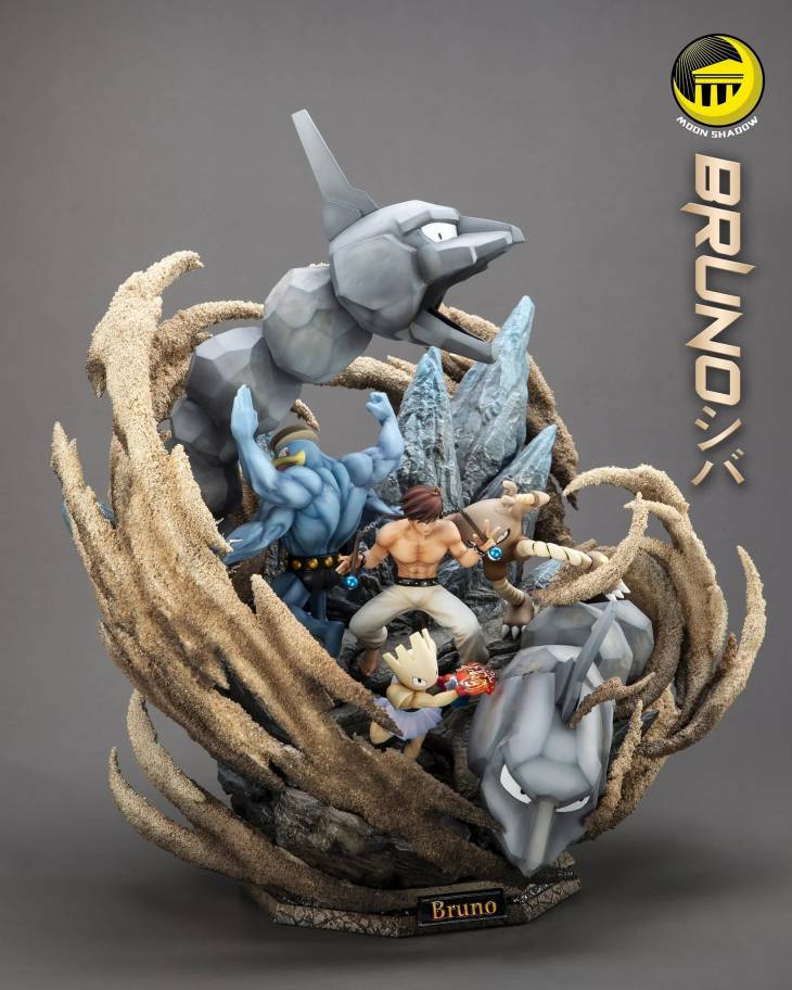 Moon Shadow - Bruno, Machamp, Hitmonlee, Hitmonchan and Onix StatueCorp
