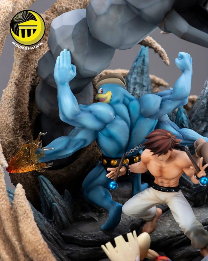 Moon Shadow - Bruno, Machamp, Hitmonlee, Hitmonchan and Onix StatueCorp