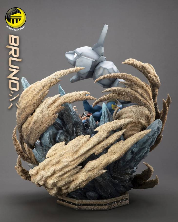 Moon Shadow - Bruno, Machamp, Hitmonlee, Hitmonchan and Onix StatueCorp