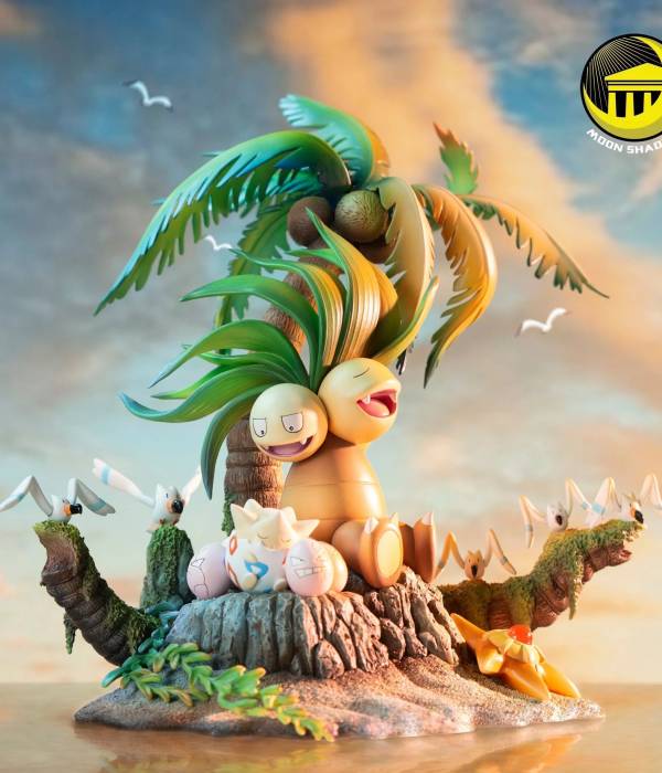 Moon Shadow - Exeggutor, Exeggcute and Togepi StatueCorp