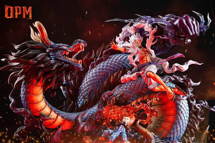 OPM - Kaido vs Luffy StatueCorp