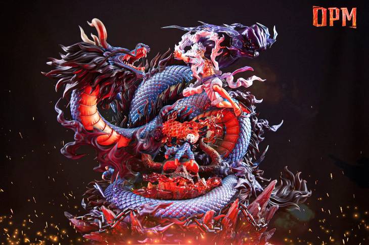 OPM - Kaido vs Luffy StatueCorp