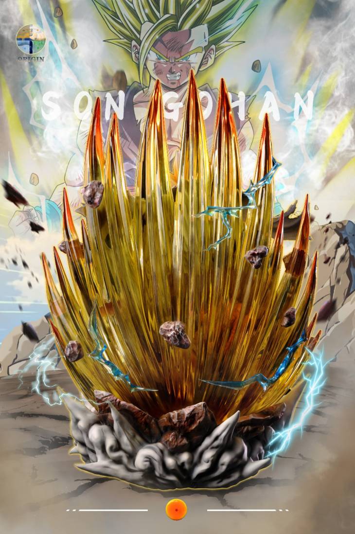 Origin - SSJ Gohan StatueCorp