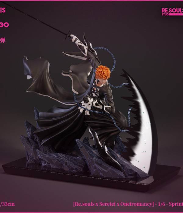 Re Souls x Seretei x YM - Ichigo StatueCorp