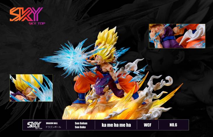 Sky Top - SSJ Goku and Gohan StatueCorp