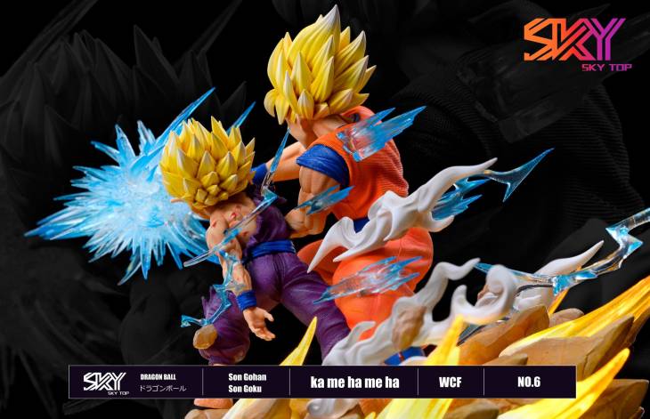 Sky Top - SSJ Goku and Gohan StatueCorp