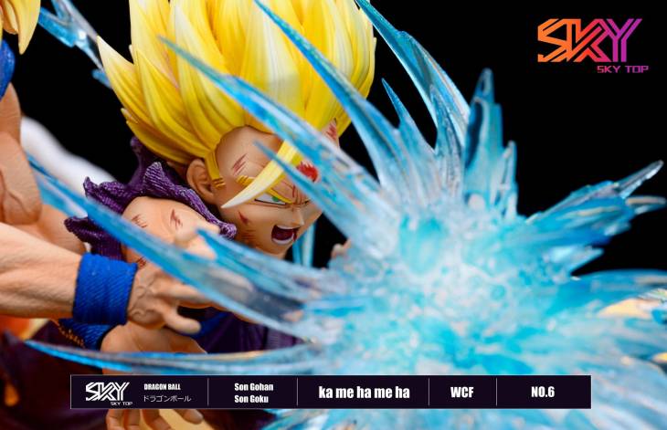Sky Top - SSJ Goku and Gohan StatueCorp
