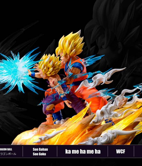 Sky Top - SSJ Goku and Gohan StatueCorp
