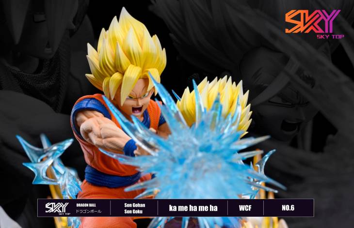 Sky Top - SSJ Goku and Gohan StatueCorp