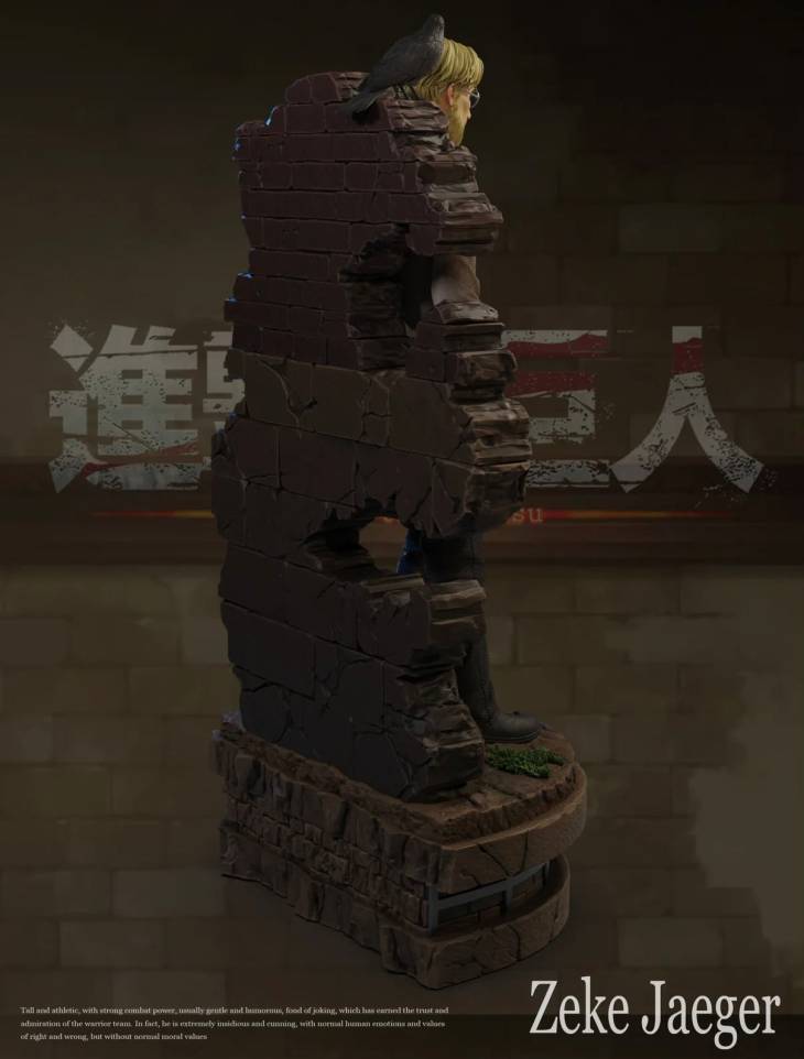 Sure x ERA - Eren and Zeke StatueCorp