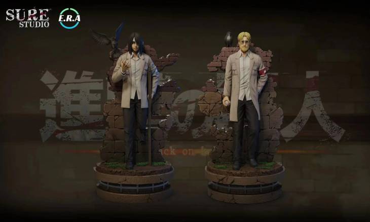 Sure x ERA - Eren and Zeke StatueCorp
