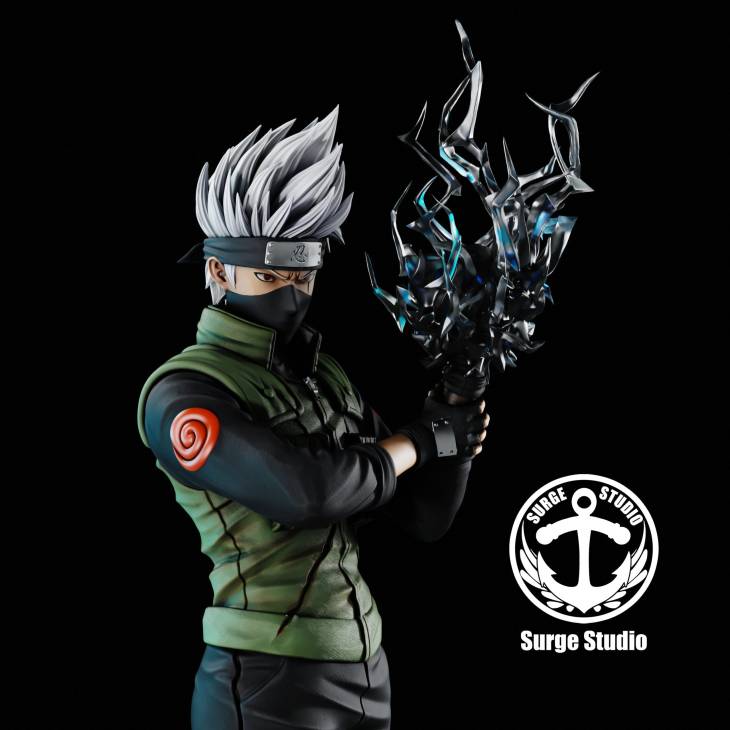 Surge - Kakashi and Might Guy StatueCorp