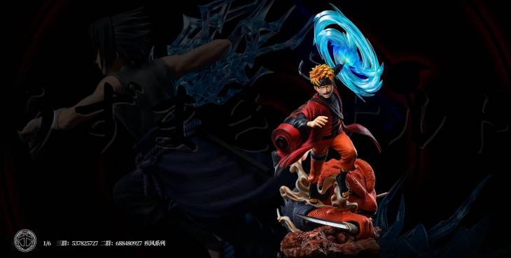 Surge - Sasuke and Naruto StatueCorp