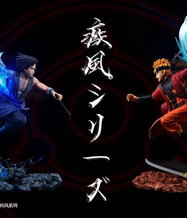 Surge - Sasuke and Naruto StatueCorp