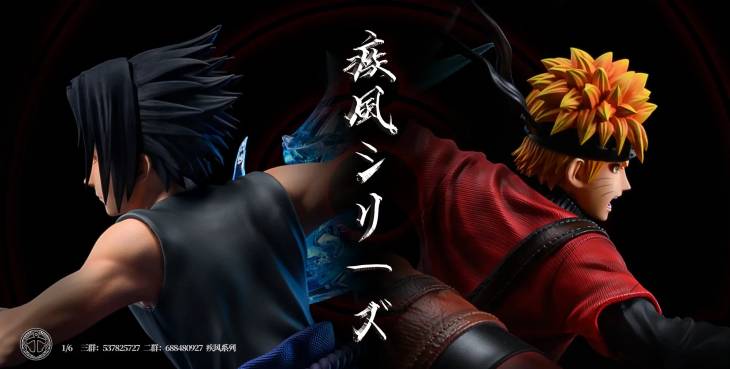 Surge - Sasuke and Naruto StatueCorp