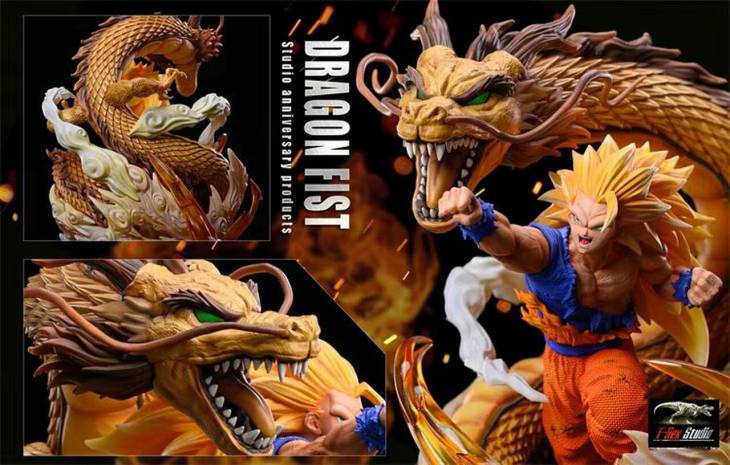 T-Rex - Dragon Fist SSJ3 Goku StatueCorp
