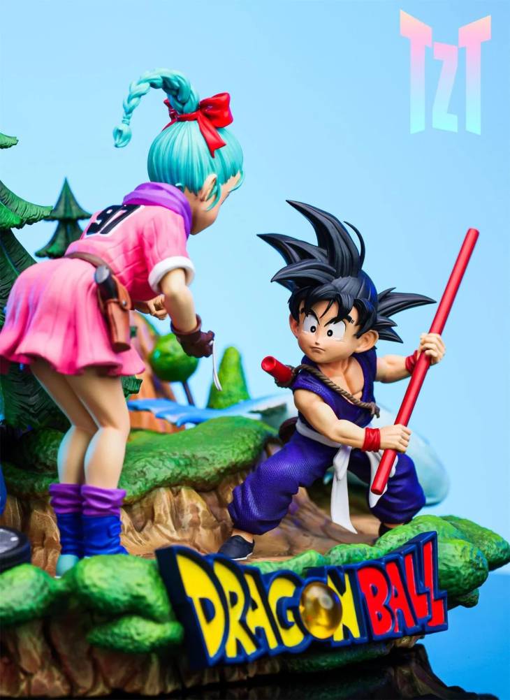 TZT - Goku and Bulma StatueCorp