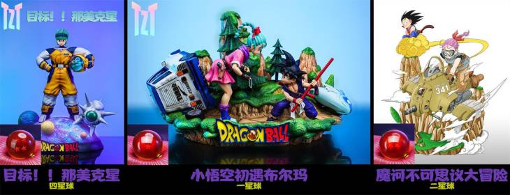 TZT - Goku and Bulma StatueCorp
