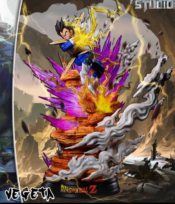 Temple - Vegeta Galick Gun StatueCorp