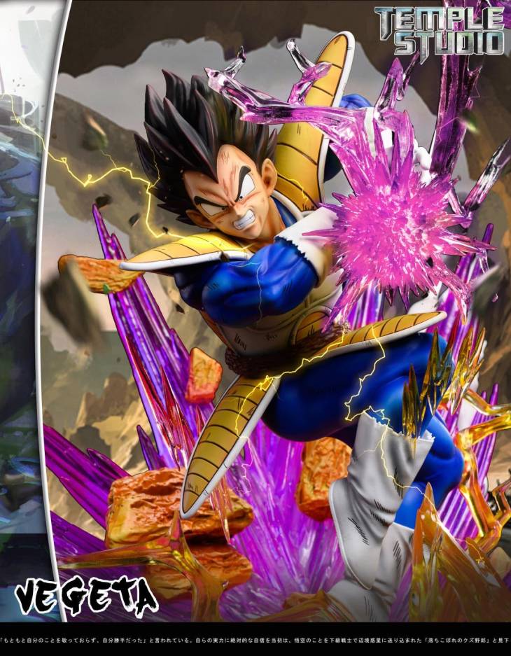 Temple - Vegeta Galick Gun StatueCorp
