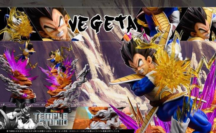 Temple - Vegeta Galick Gun StatueCorp