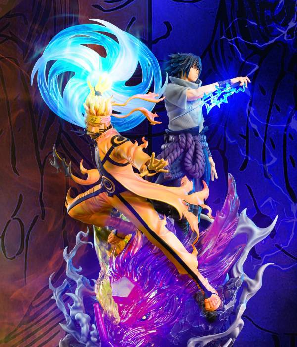 Third Eye - Naruto and Sasuke StatueCorp