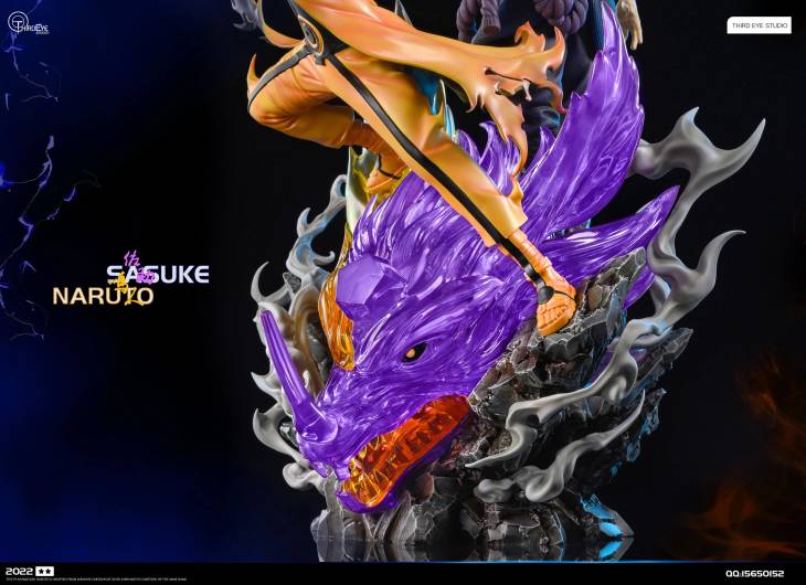 Third Eye - Naruto and Sasuke StatueCorp
