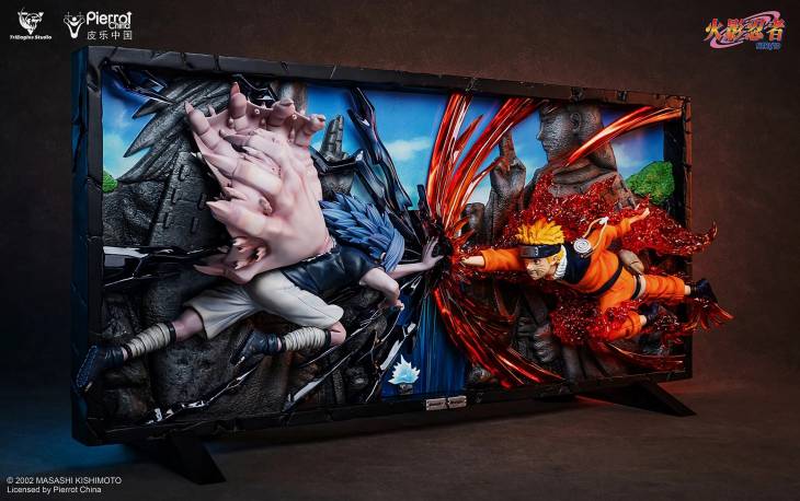 TriEagles - Naruto vs Sasuke StatueCorp