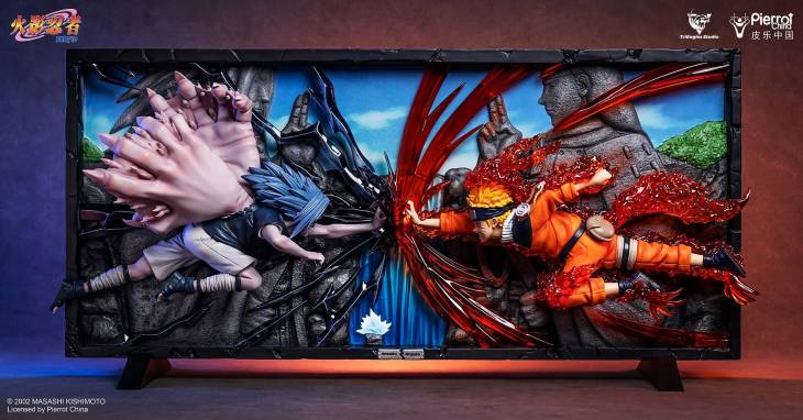 TriEagles - Naruto vs Sasuke StatueCorp
