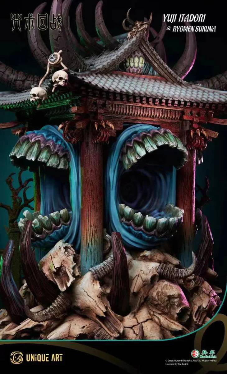 Unique Art - Yuji x Sukuna StatueCorp