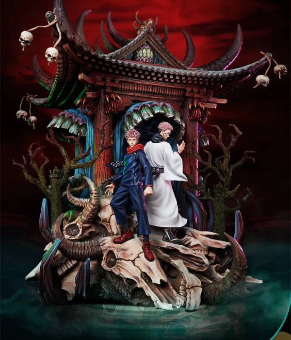 Unique Art - Yuji x Sukuna StatueCorp