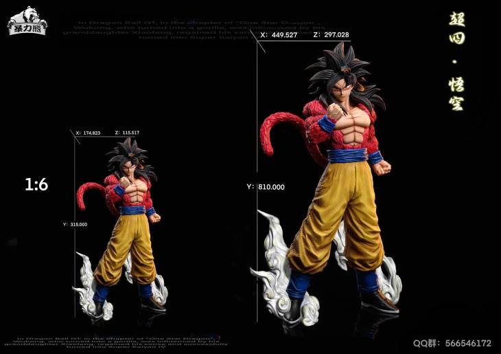Violent Bear - SSJ4 Goku StatueCorp