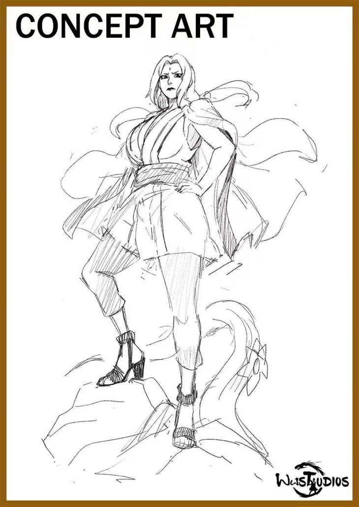 WW - Tsunade StatueCorp