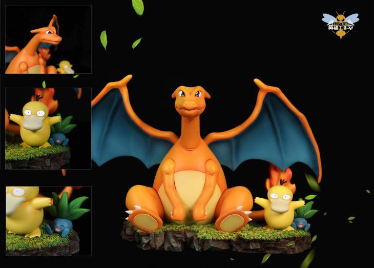 Wasp - Charizard, Psyduck and Oddish StatueCorp
