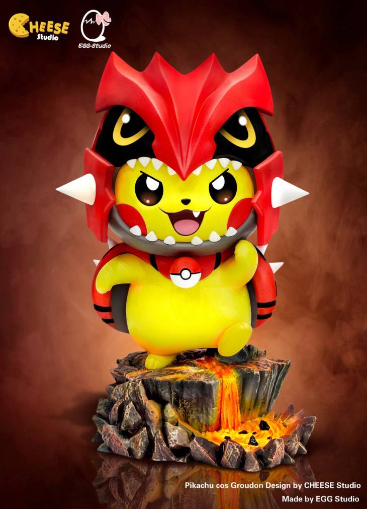 EGG - Pikachu cos Kyogre, Groudon and Rayquaza - Image 2