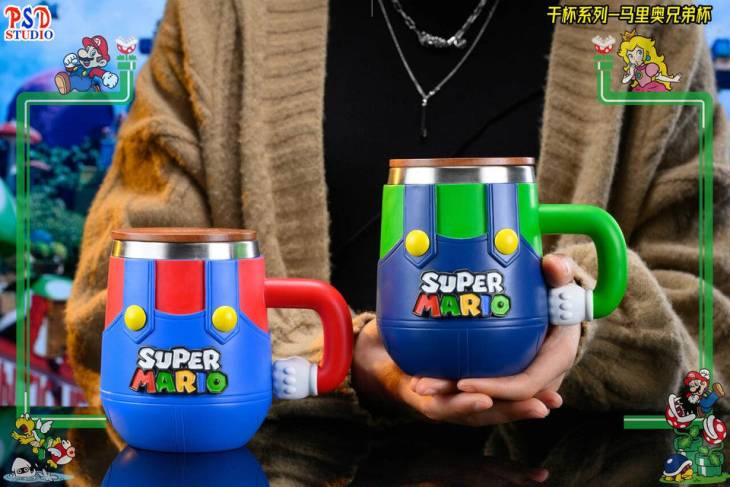 PSD - Super Mario and Luigi Mugs - Image 3