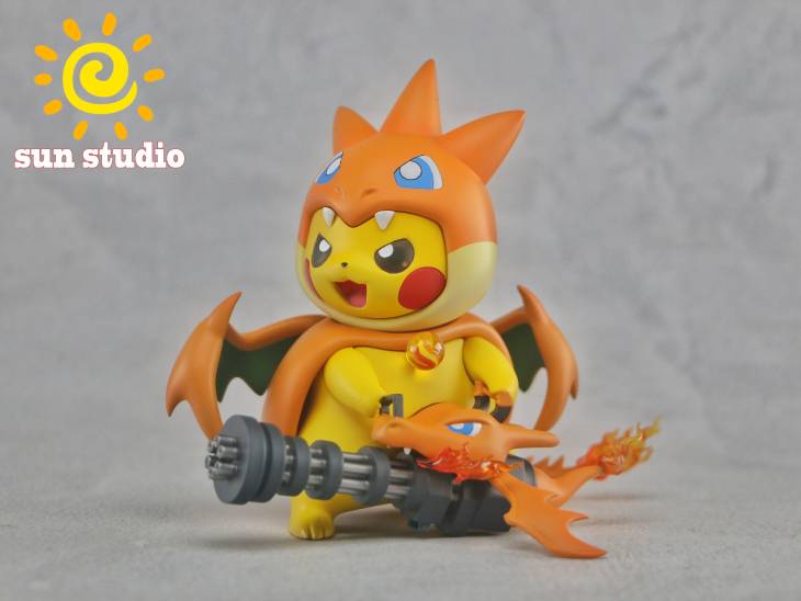 Sun - Pikachu cos Charizard X and Y - Image 2