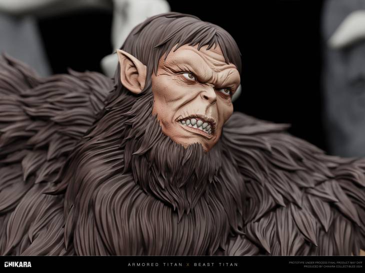 Chikara - Beast Titan vs Armored Titan - Image 4