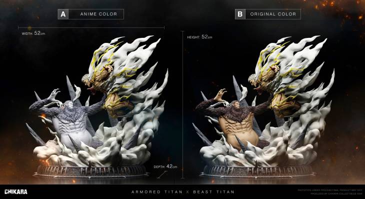 Chikara - Beast Titan vs Armored Titan - Image 7